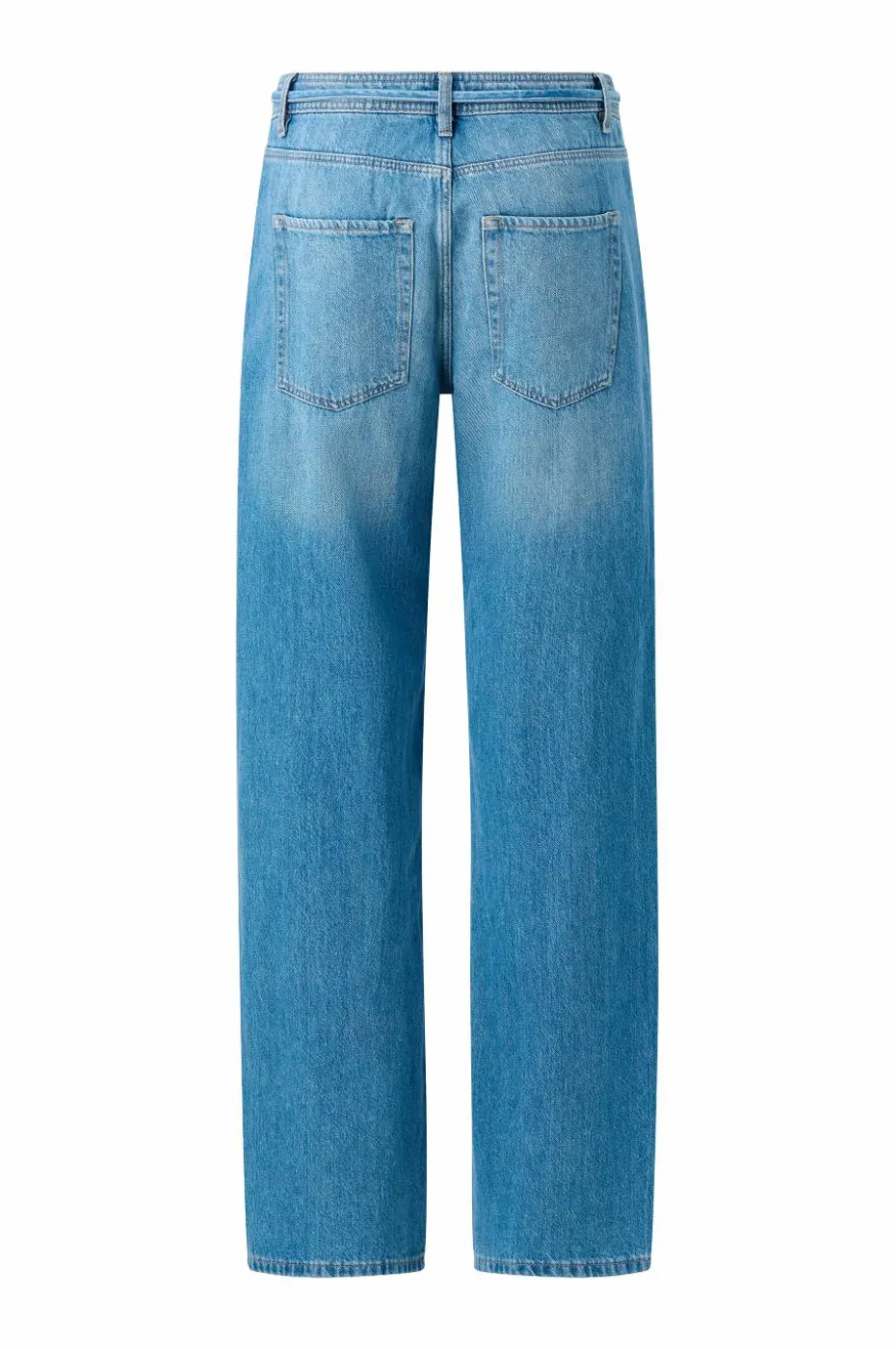 Ellos Collection Brede jeans med knytbart belte