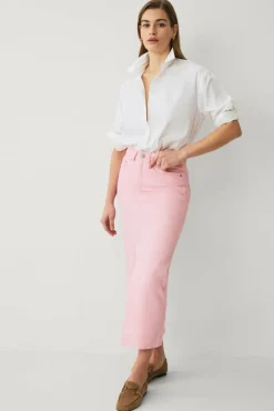 Ellos Collection Denim skjørt med høy midje