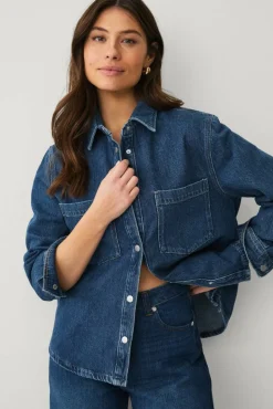 Ellos Collection Denimskjorte