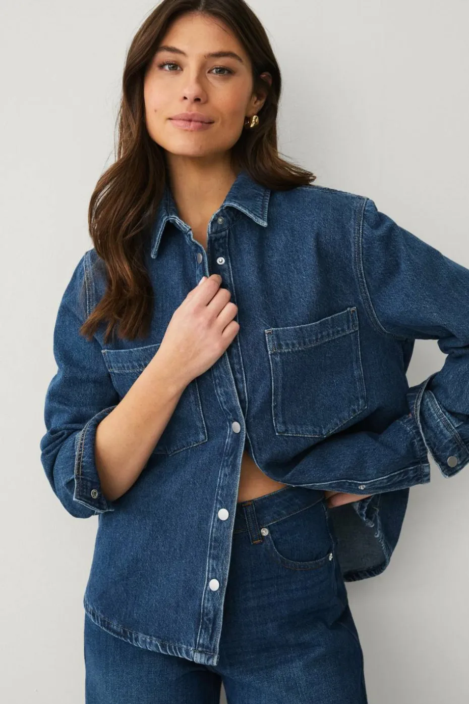 Ellos Collection Denimskjorte