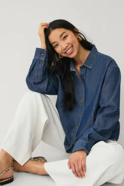 Ellos Collection Denimskjorte