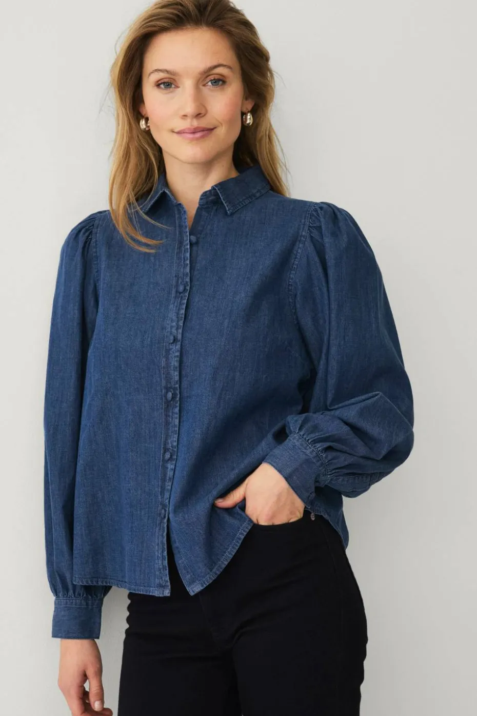 Ellos Collection Denimskjorte