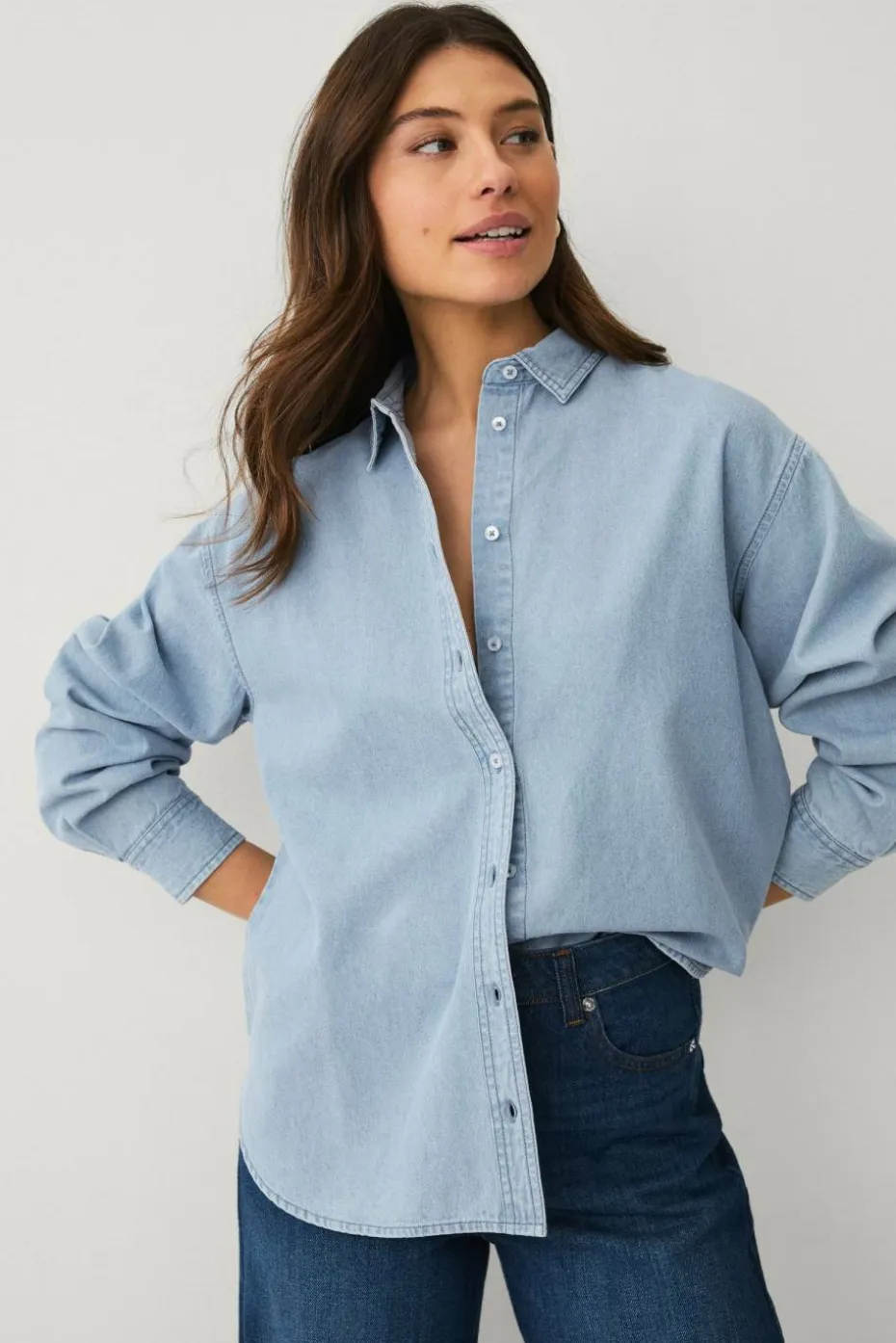 Ellos Collection Denimskjorte