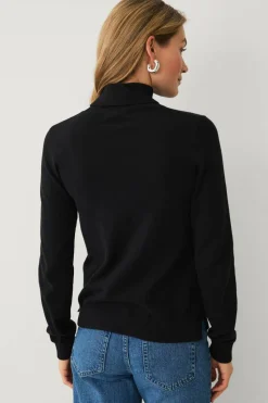 Ellos Collection Finstrikket polohals