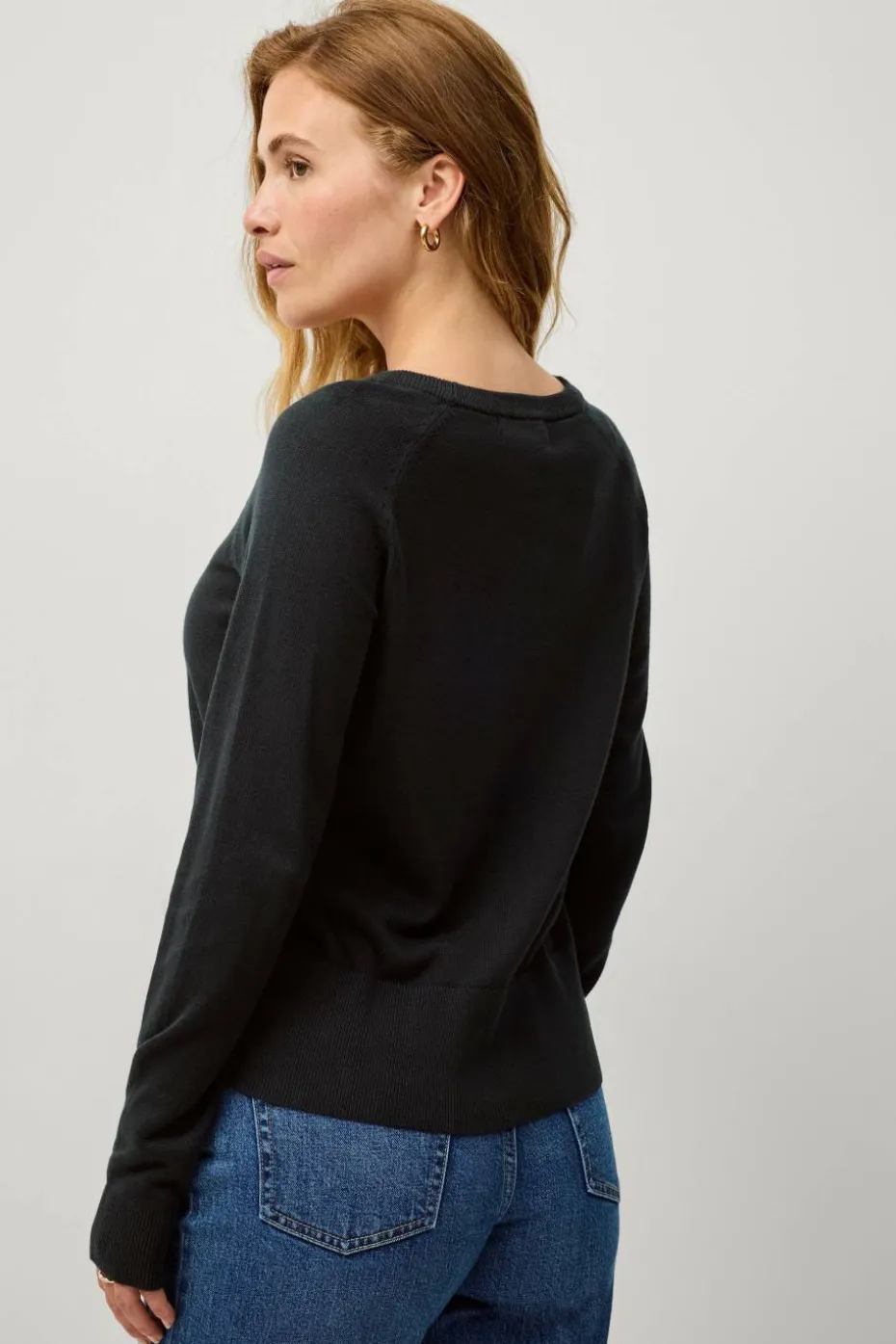Ellos Collection Finstrikket pullover