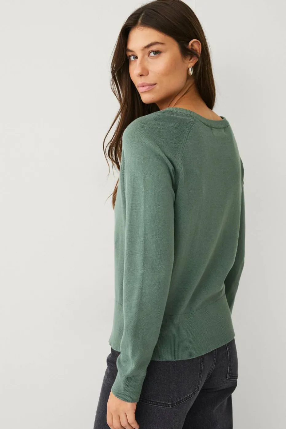 Ellos Collection Finstrikket pullover