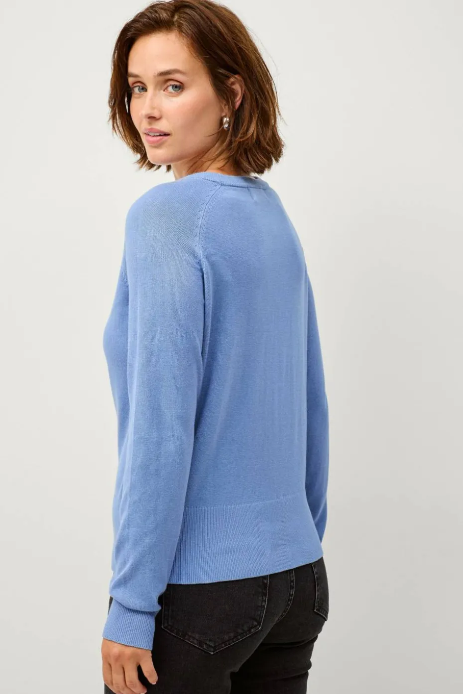 Ellos Collection Finstrikket pullover