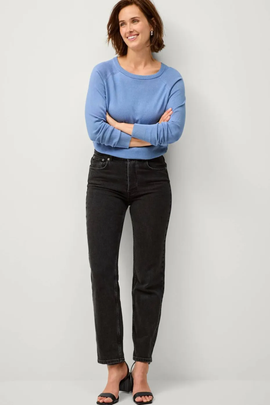Ellos Collection Finstrikket pullover
