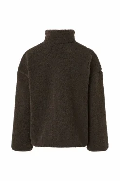 Ellos Collection Genser i pile med glidelås