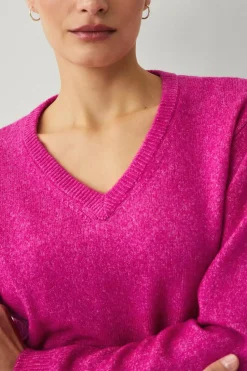 Ellos Collection Genser med v-hals