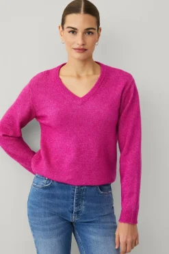 Ellos Collection Genser med v-hals