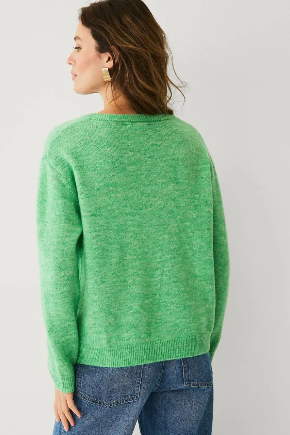Ellos Collection Genser med v-hals