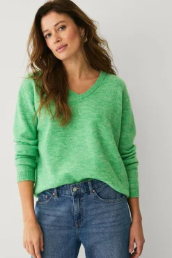 Ellos Collection Genser med v-hals