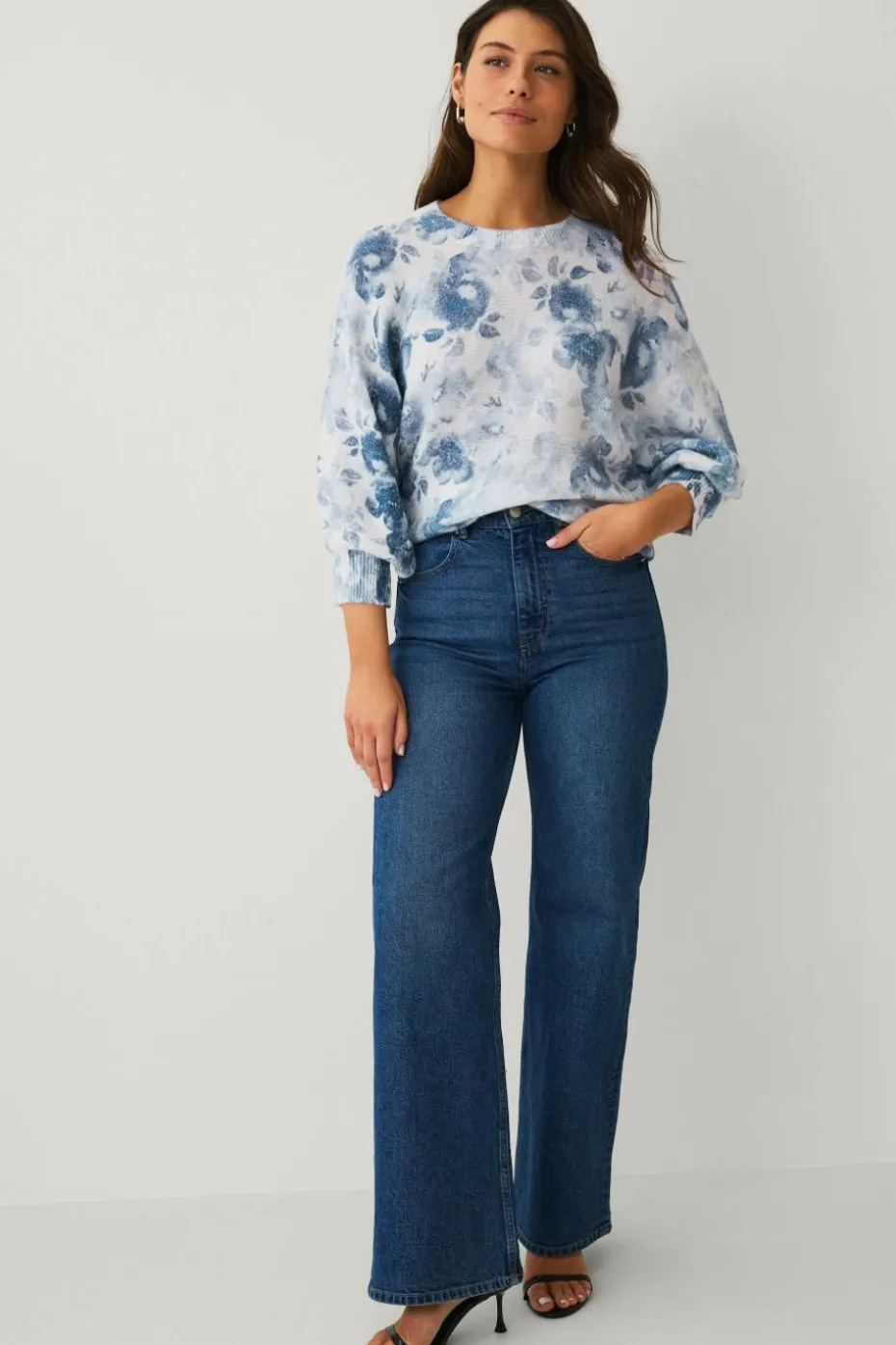 Ellos Collection Genser med flaggermusermer