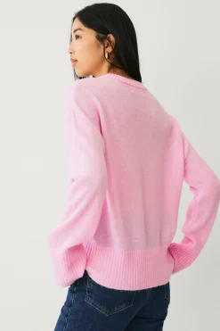 Ellos Collection Genser med O-hals
