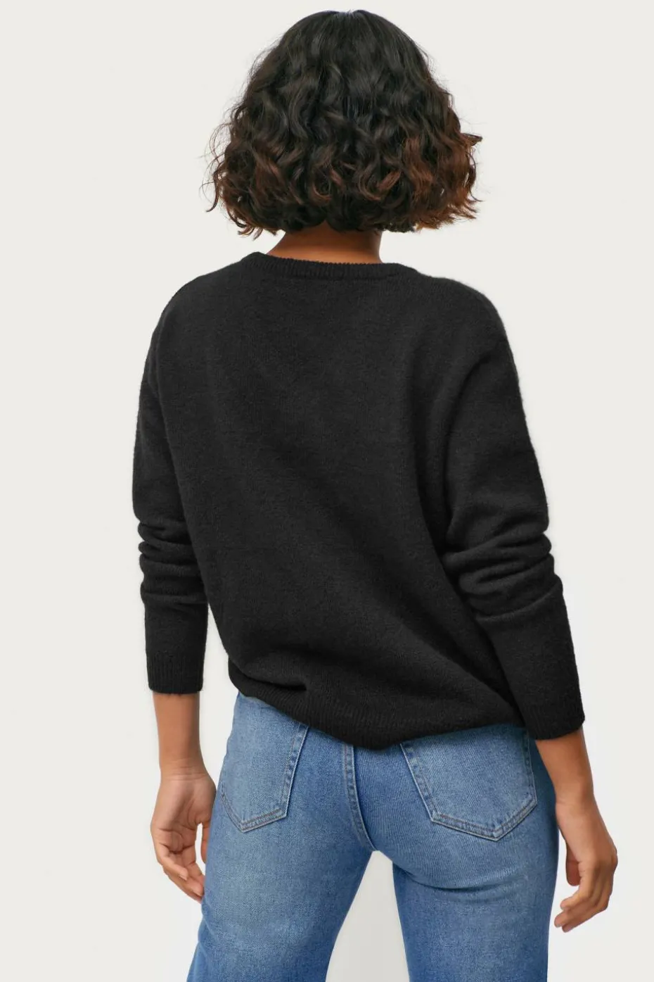 Ellos Collection Genser med v-hals