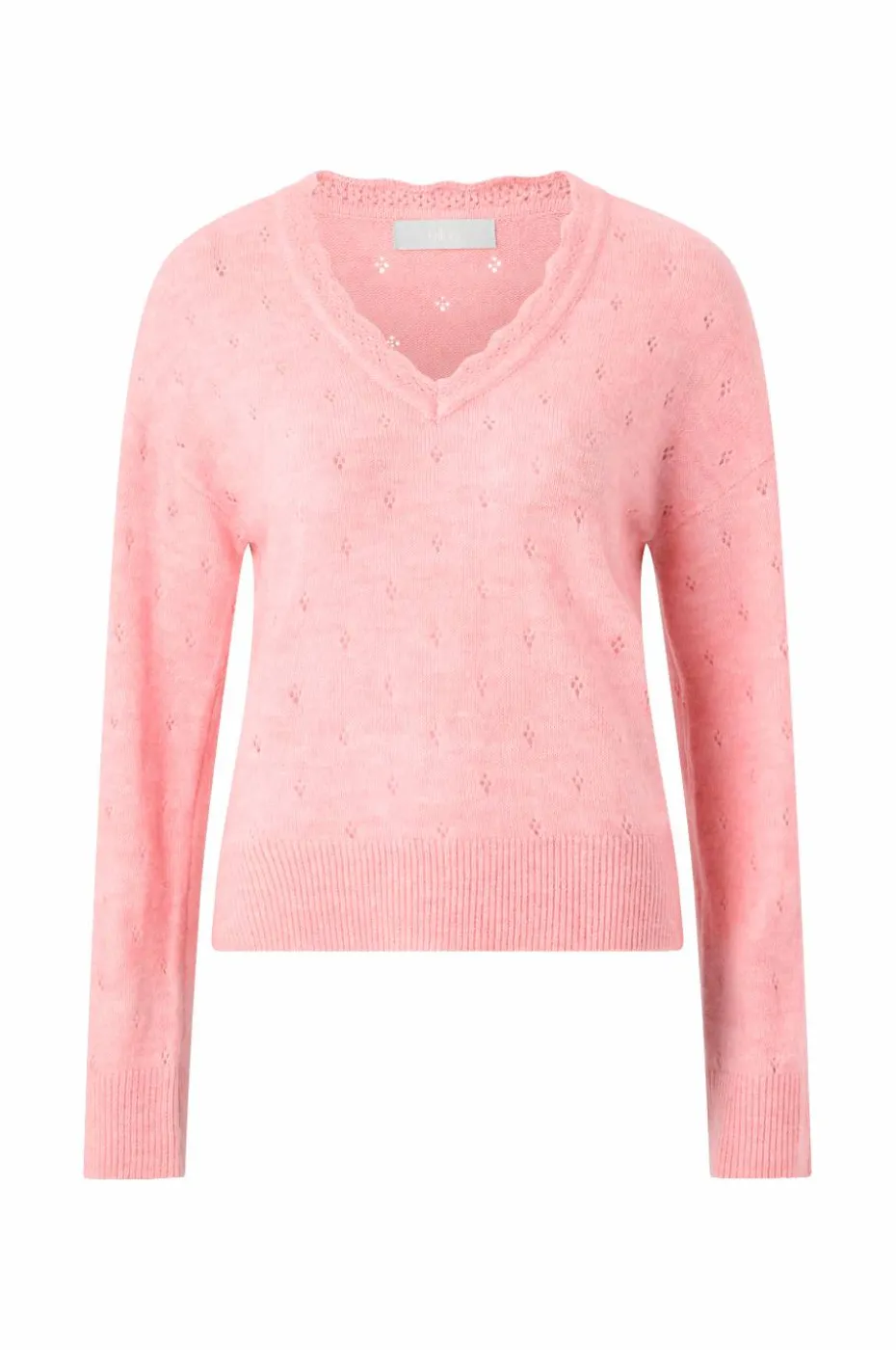 Ellos Collection Hullmønstret pullover