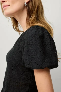 Ellos Collection Hullmønstret topp