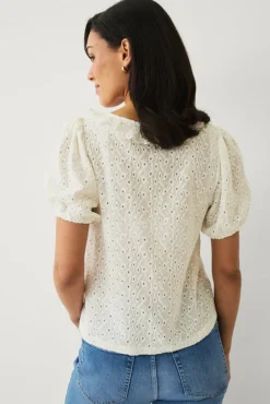Ellos Collection Hullmønstret topp