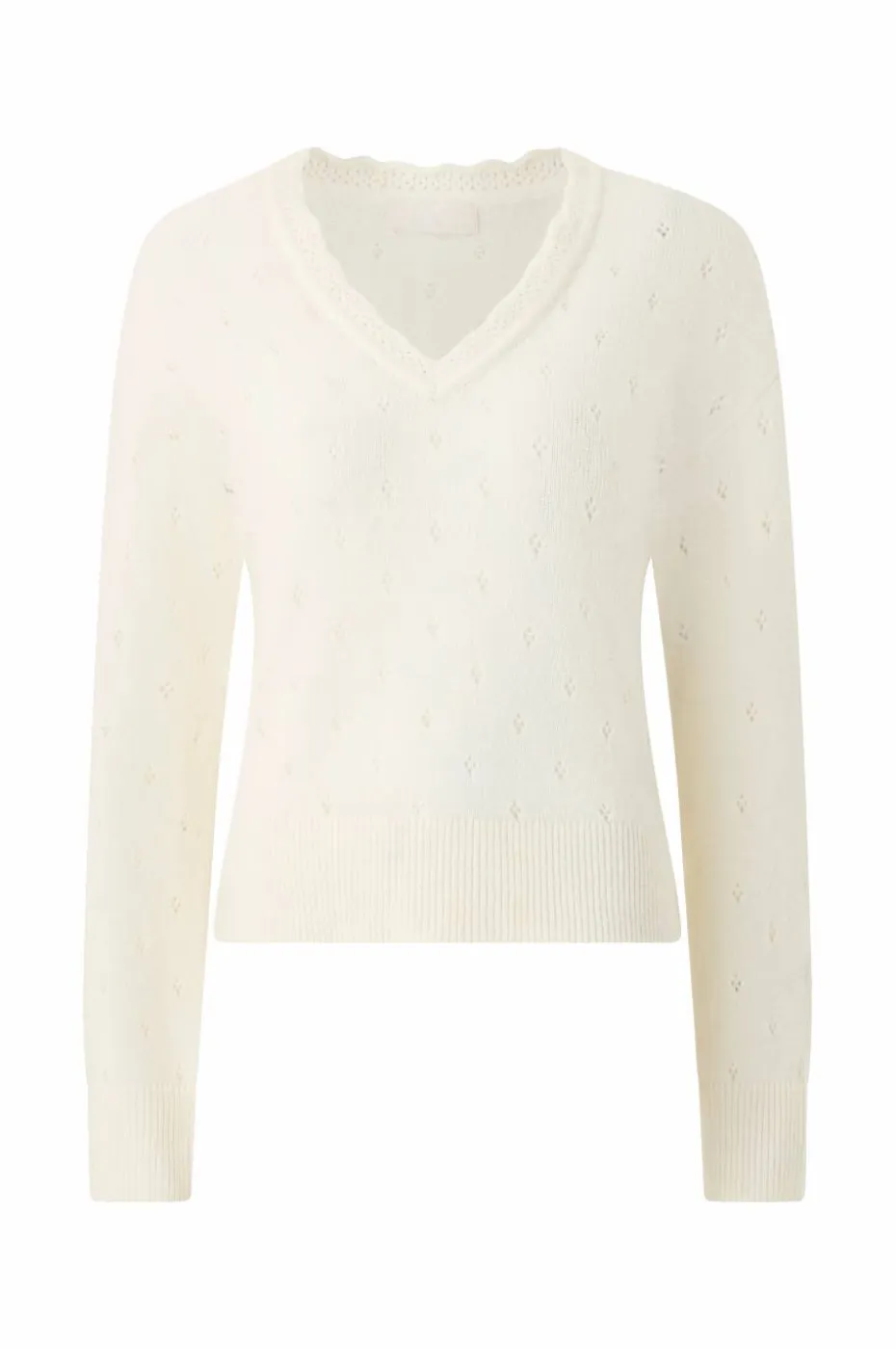 Ellos Collection Hullmønstret pullover