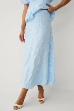 Ellos Collection Jacquard-vevd skjørt