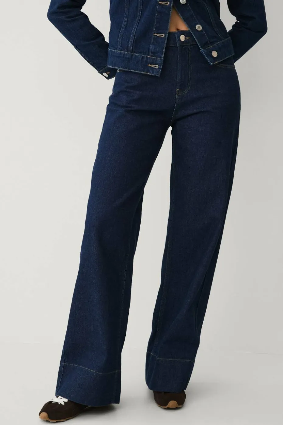 Ellos Collection Jeans med høy midje
