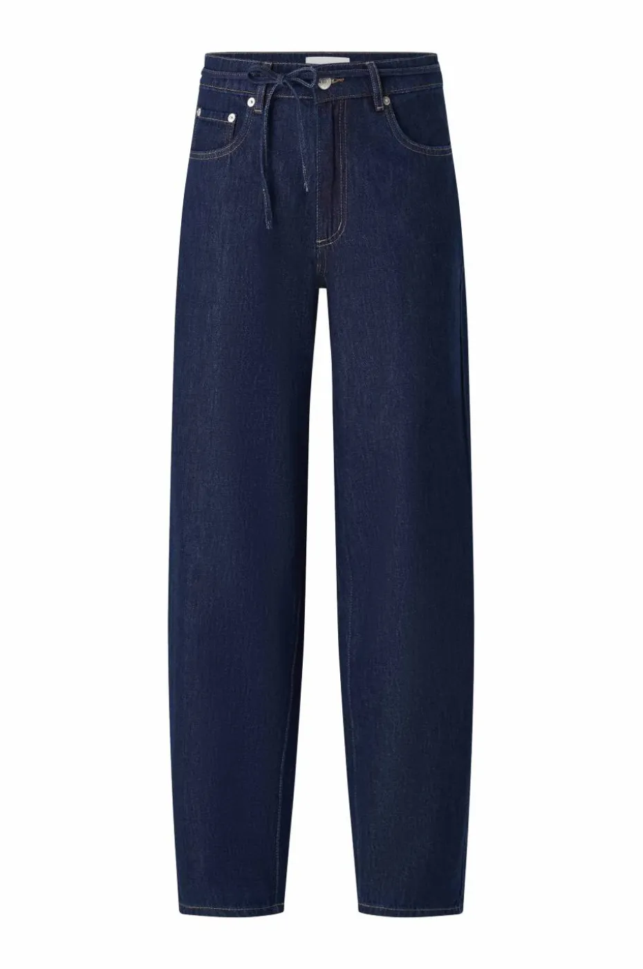 Ellos Collection Jeans med vide ben og bindebånd i midjen