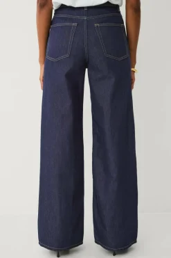 Ellos Collection Jeans med brede bein og høy midje