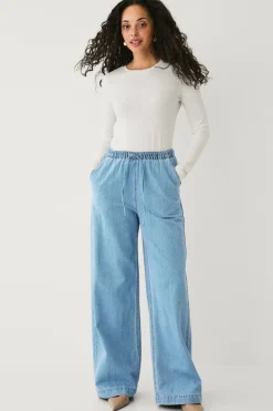 Ellos Collection Jeans med snøring