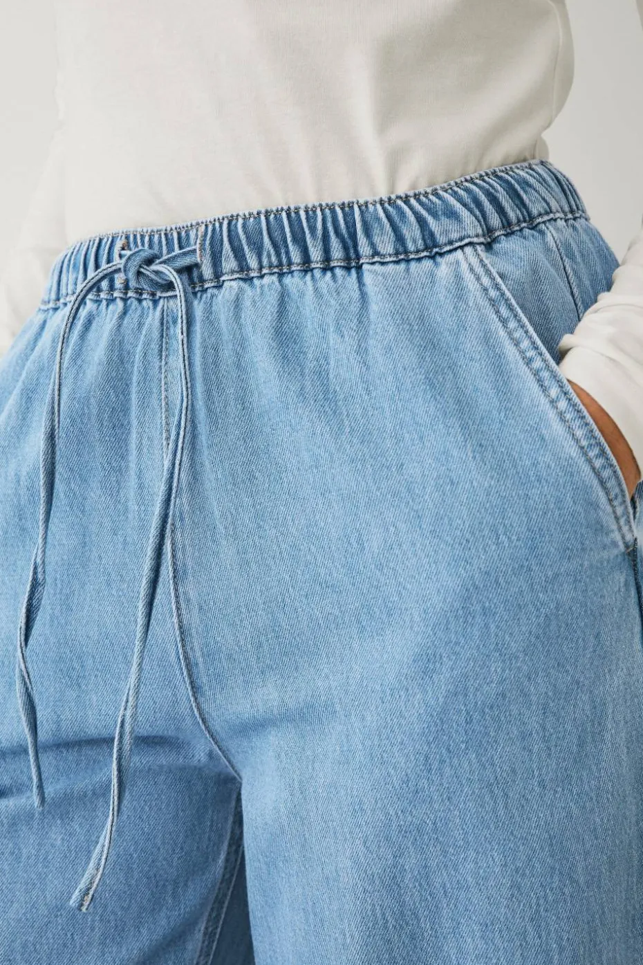 Ellos Collection Jeans med snøring