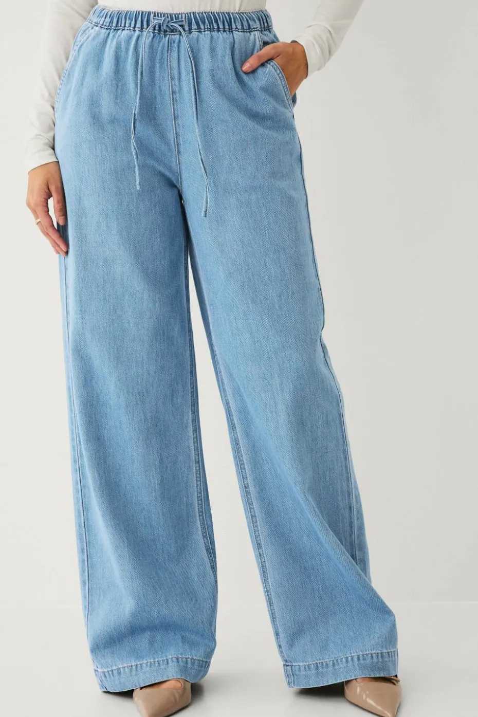 Ellos Collection Jeans med snøring