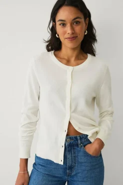 Ellos Collection Kardigan med ribbede detaljer