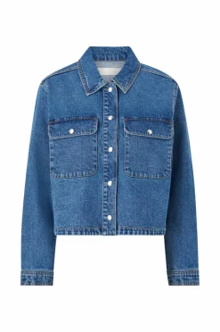 Ellos Collection Kart denim jakke
