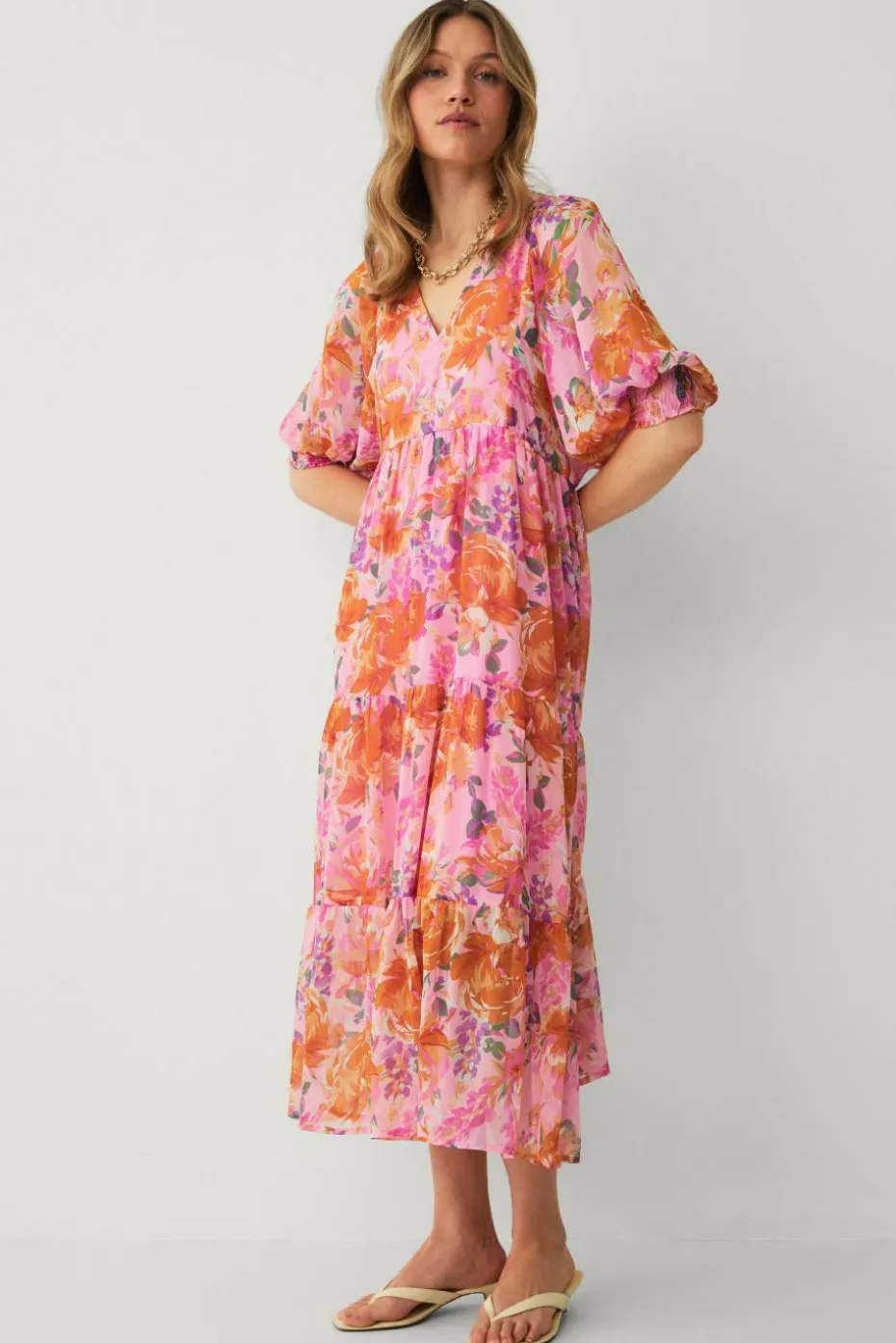 Ellos Collection Kjole i chiffon
