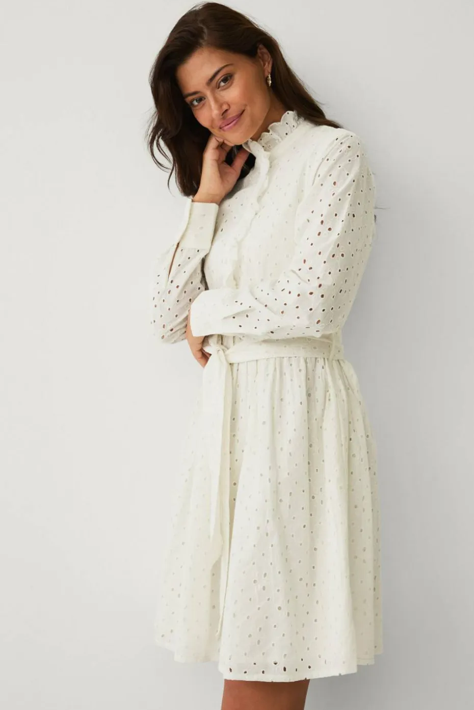 Ellos Collection Kjole med broderi