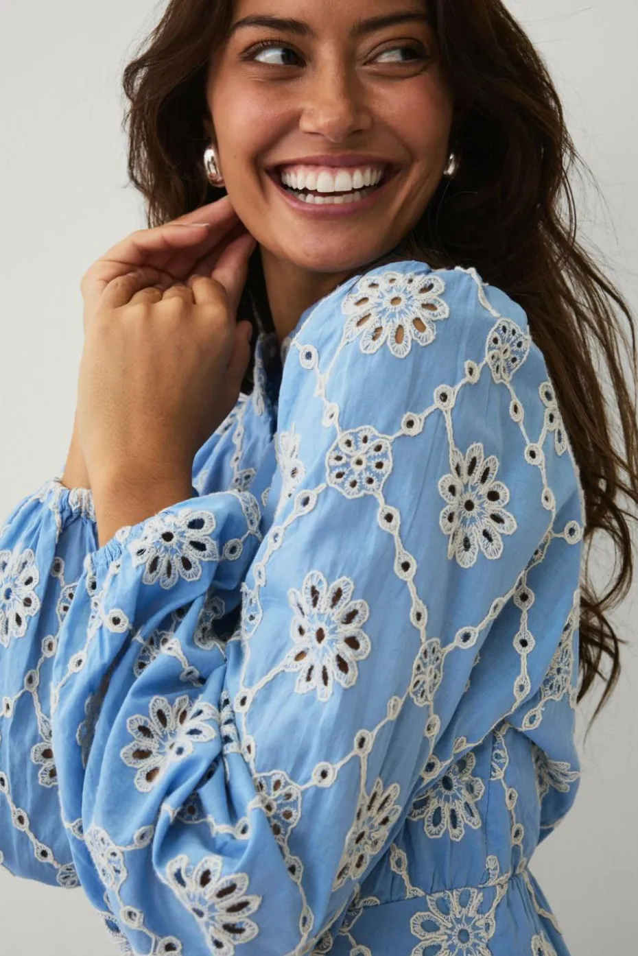 Ellos Collection Kjole med broderi