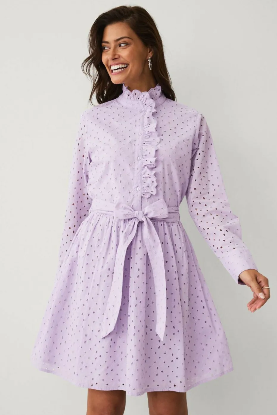 Ellos Collection Kjole med broderi