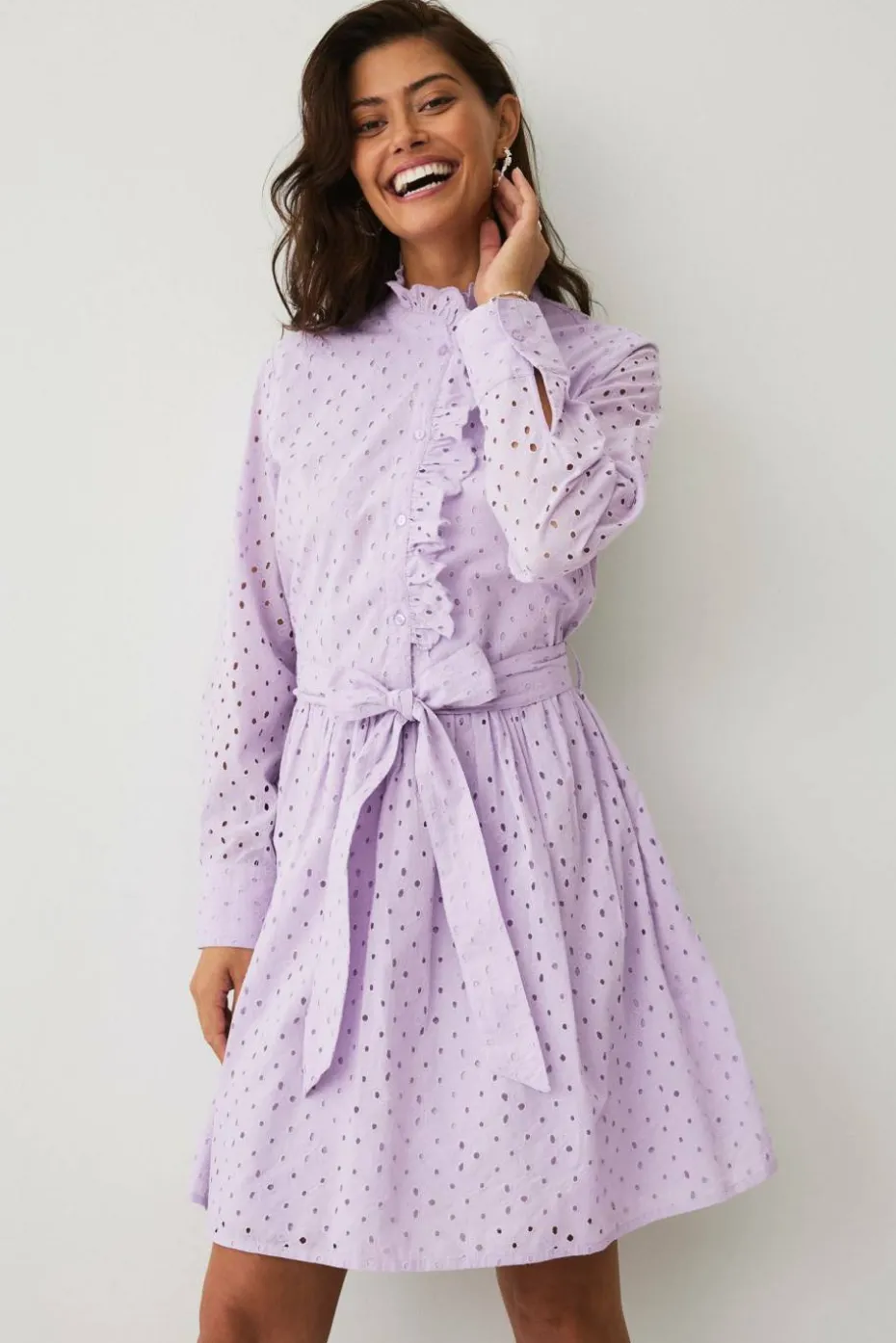 Ellos Collection Kjole med broderi