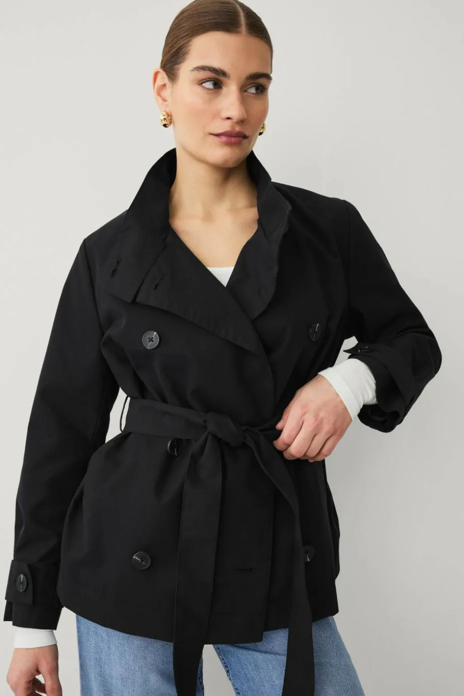 Ellos Collection Kort trenchcoat