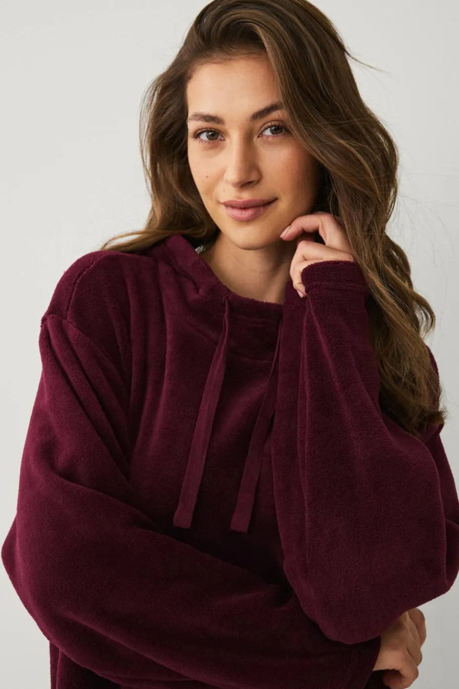 Ellos Collection Koselig kjole i fleece