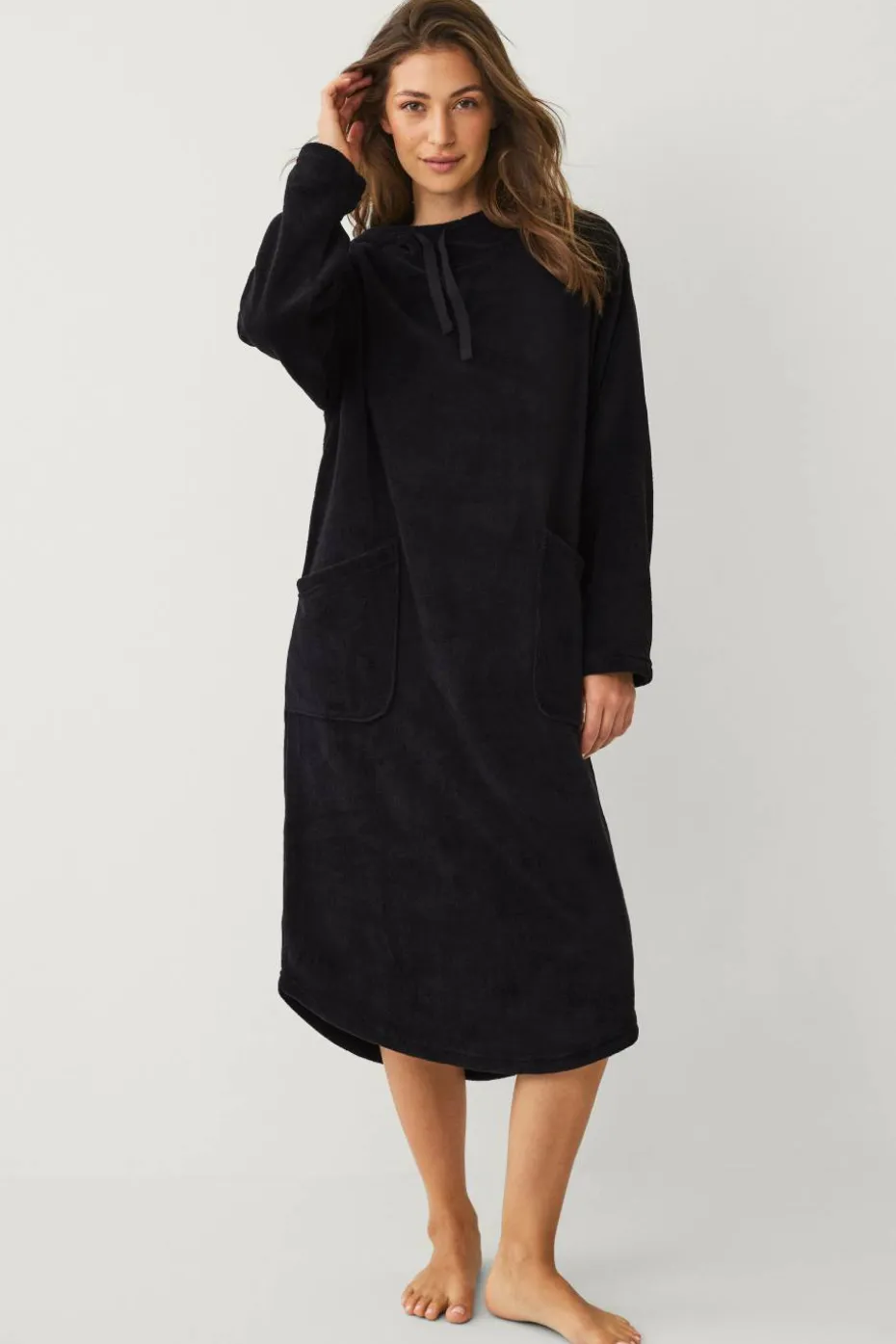 Ellos Collection Koselig kjole i fleece