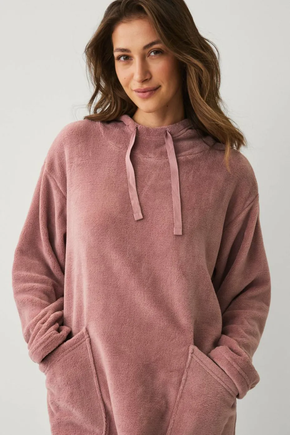 Ellos Collection Koselig kjole i fleece