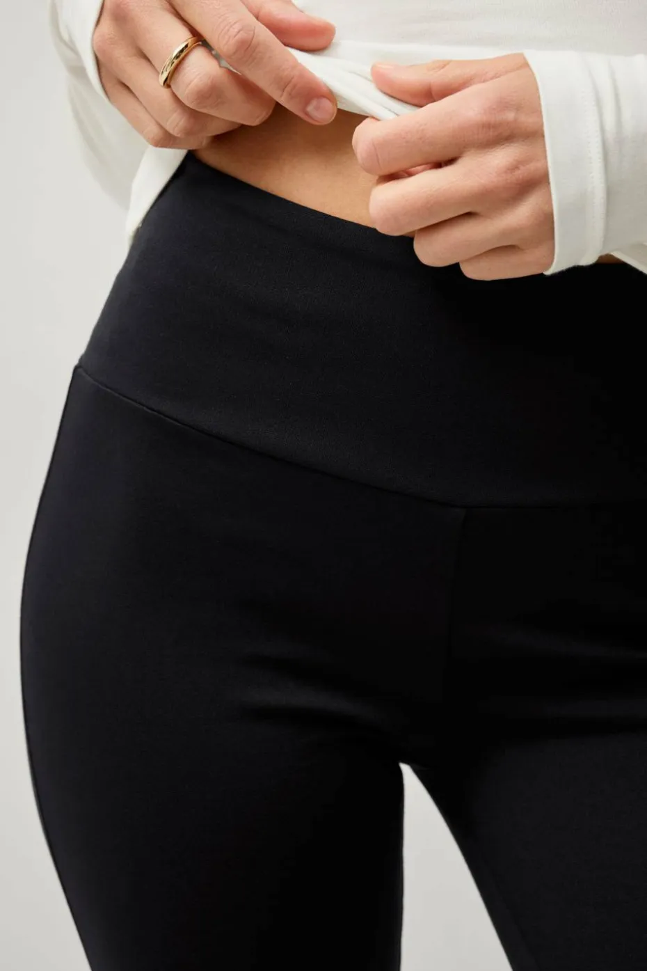 Ellos Collection Kraftige leggings med bootcut