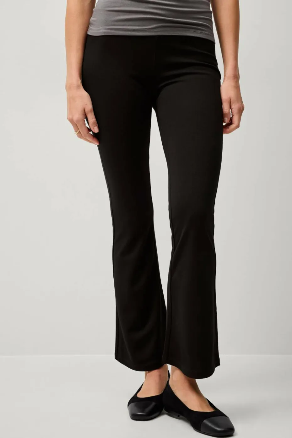 Ellos Collection Kraftige leggings med bootcut, kortere benlengde