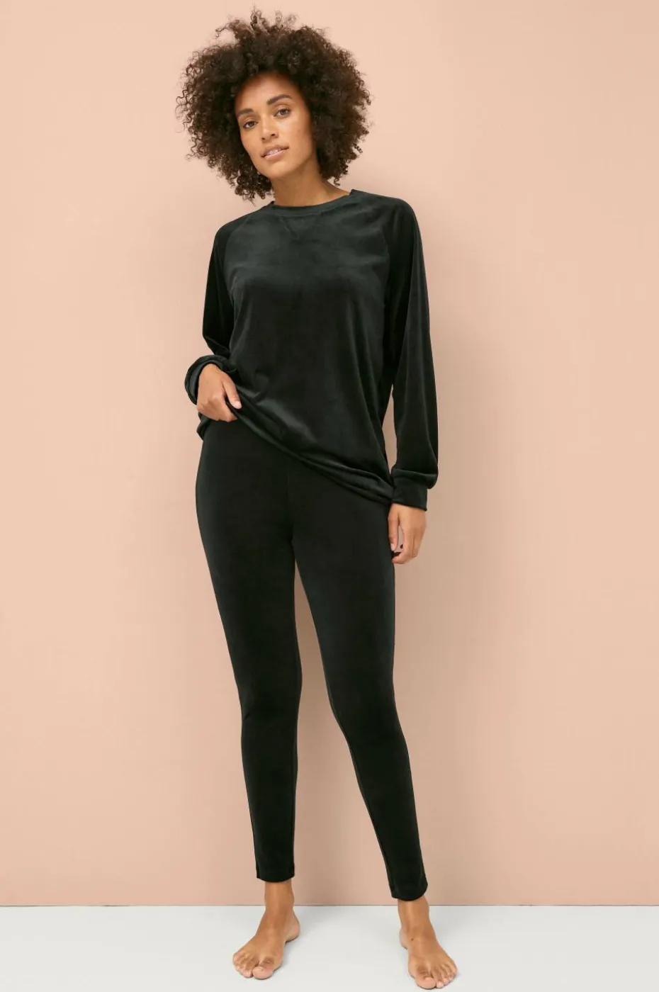 Ellos Collection Leggings i velur
