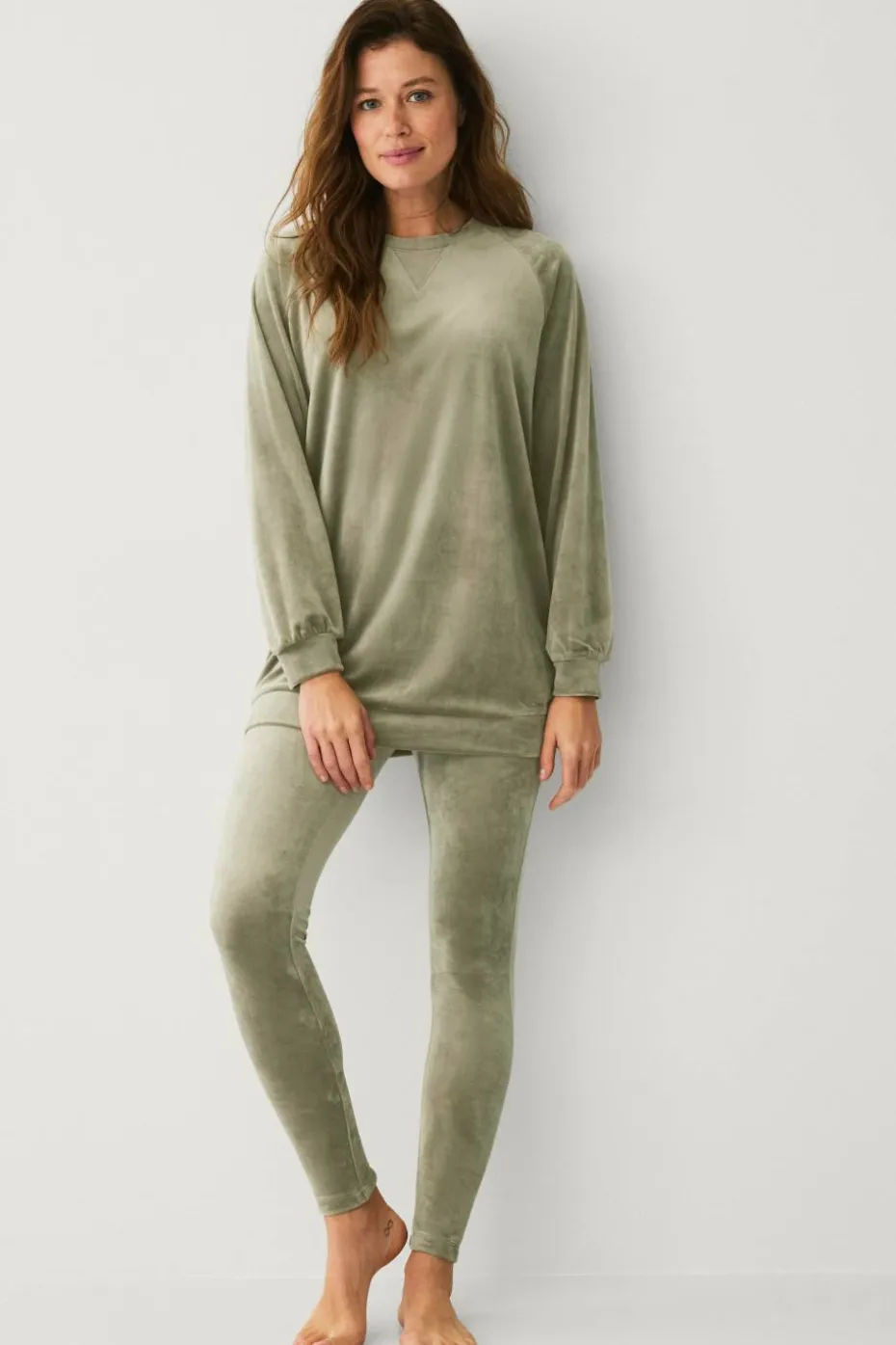 Ellos Collection Leggings i velur