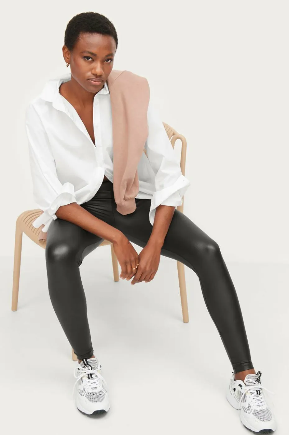 Ellos Collection Leggings i PU