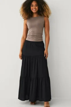 Ellos Collection Maxi skjørt i jersey