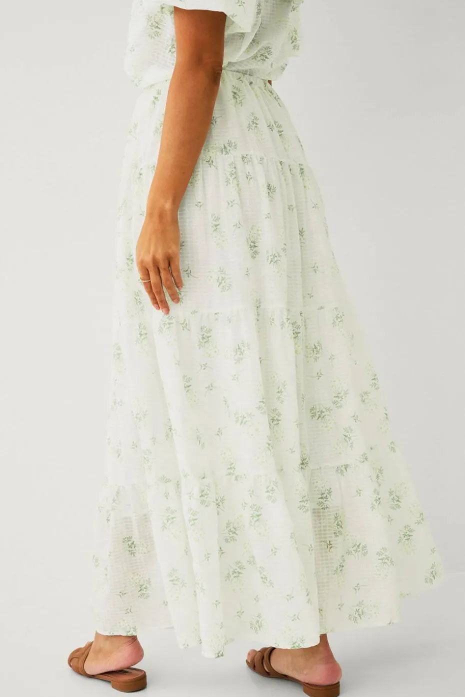 Ellos Collection Maxi skjørt med volanger