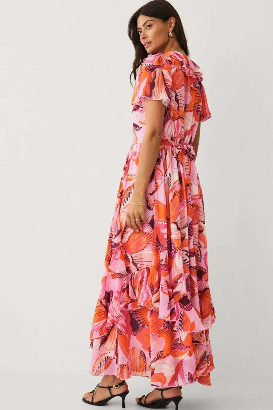Ellos Collection Maxikjole i chiffon